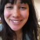 From under the toilet, a very cute girl mostly pees with light product. Poop action limited. Brief clip. Filmed from a between the legs perspective. Vertical format video. Under a minute.